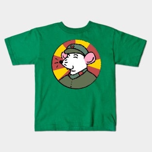 Mouse Zedong (Full Color Version) Kids T-Shirt